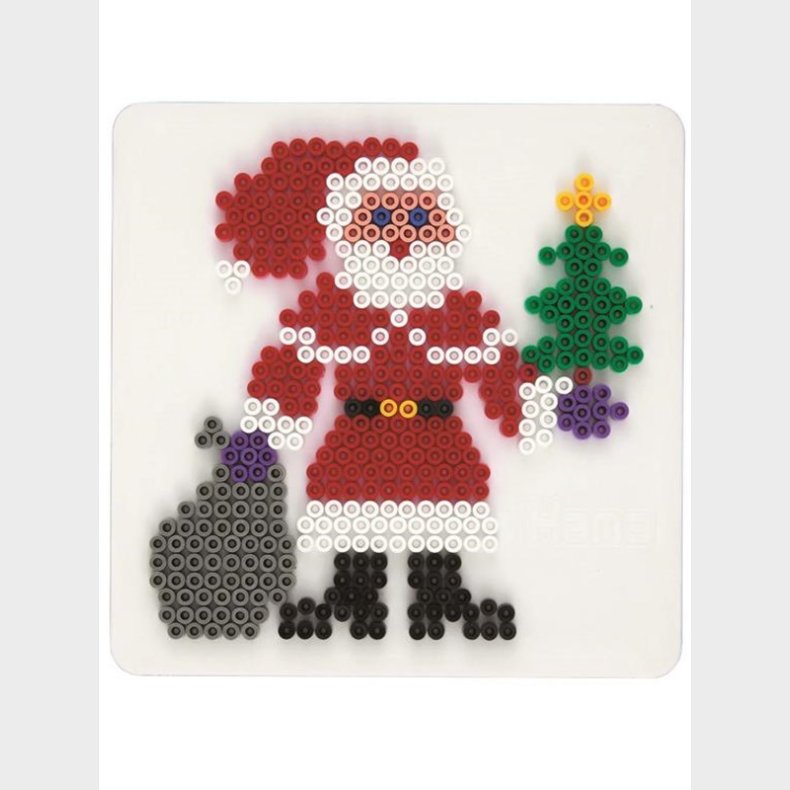 Hama Perler Perleplade-Santa Claus