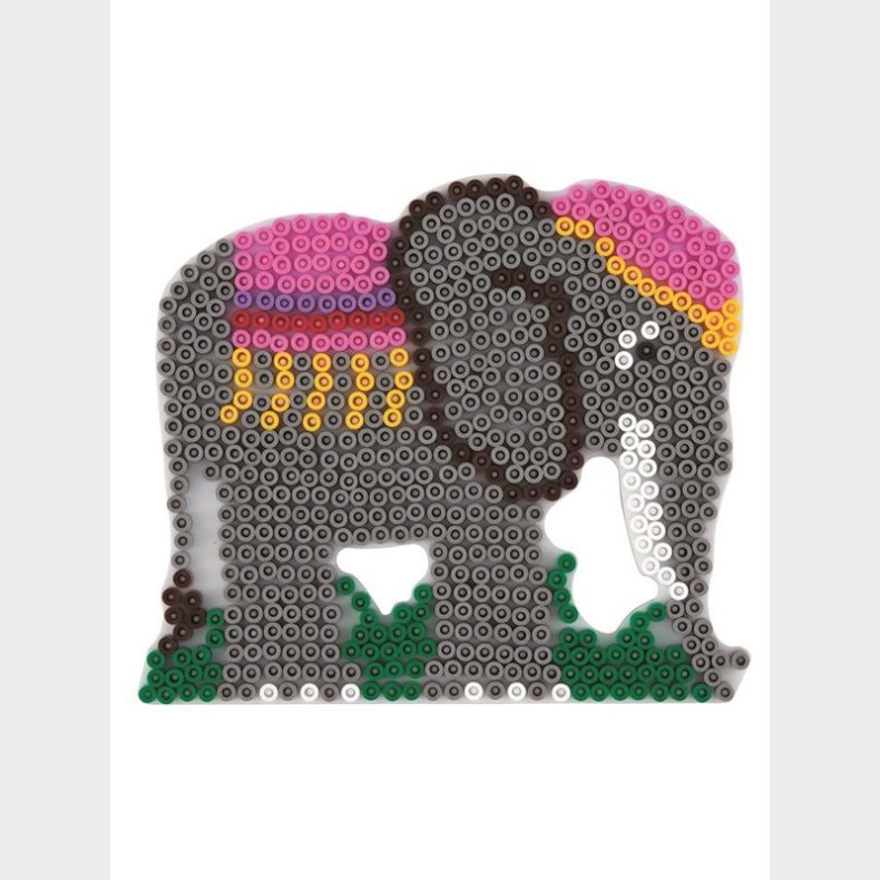 Hama Perler Perleplade-Elephant