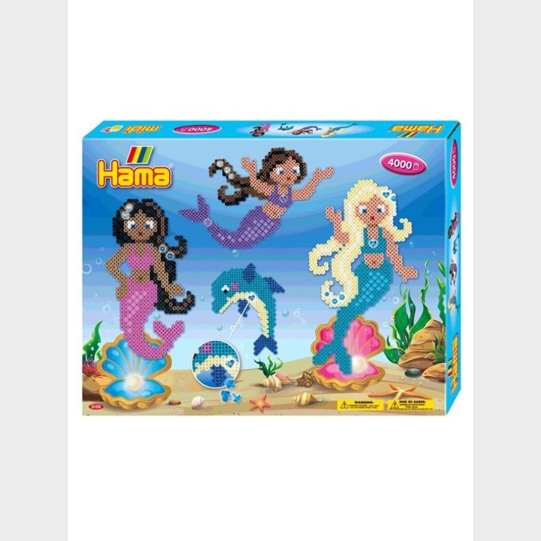 Hama Iron-on bead set Mermaids 4000 stk.