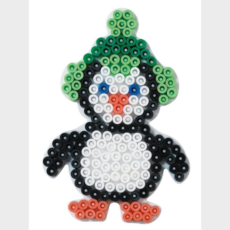 Hama Perler Perleplade-PenguI