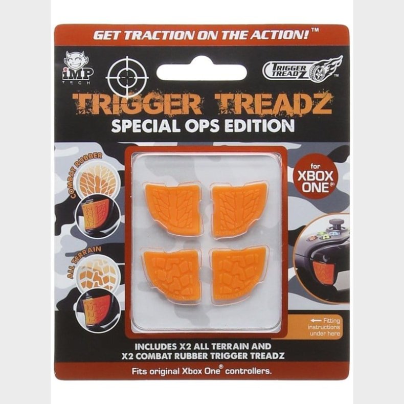 KontrolFreek Trigger Treadz: Special Ops 4-Pack - Accessories for game console - Microsoft Xbox One