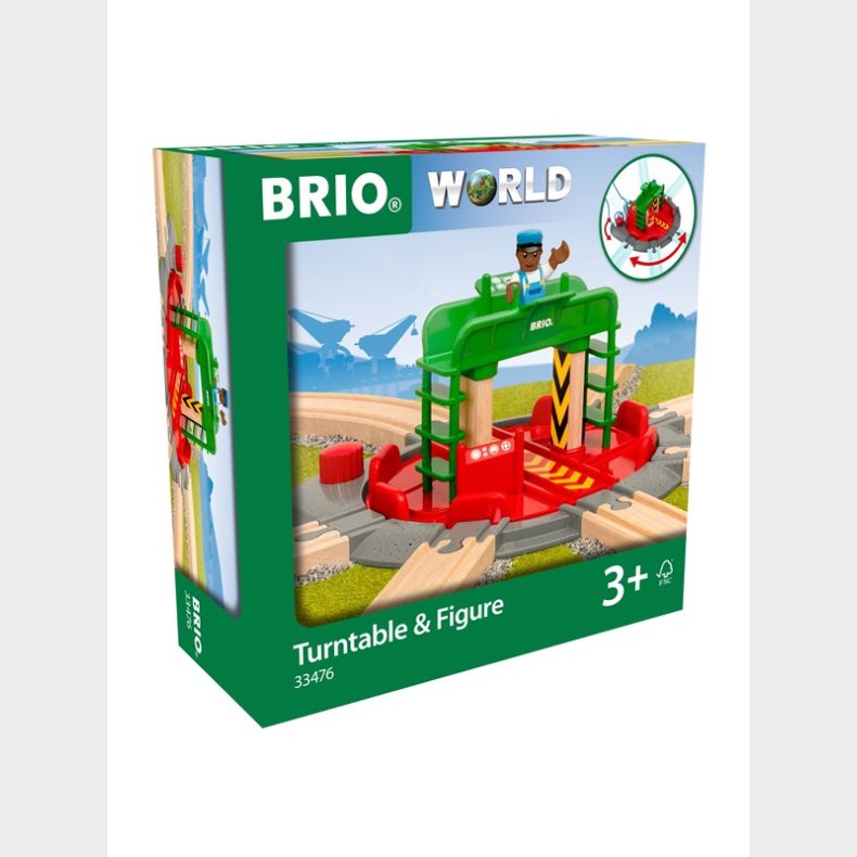 Brio 33476 Drejeskive og figur