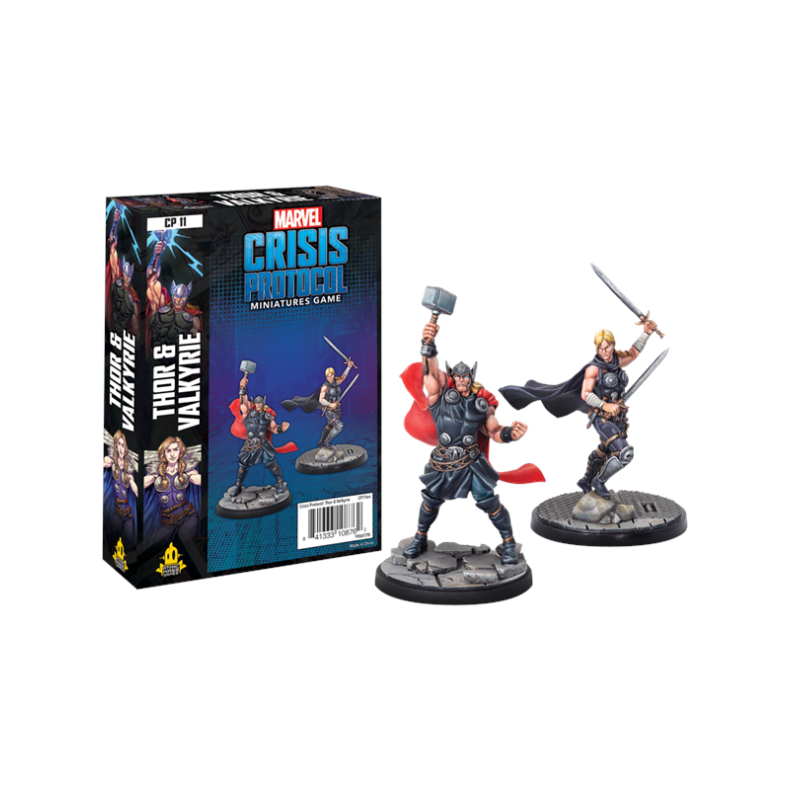 Asmodee Marvel Crisis Protocol Thor &amp; Valkyrie