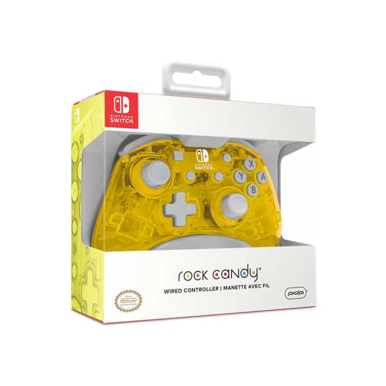 PDP Switch Rock Candy Wired Controller - Pineapple Pop - Controller - Nintendo Switch