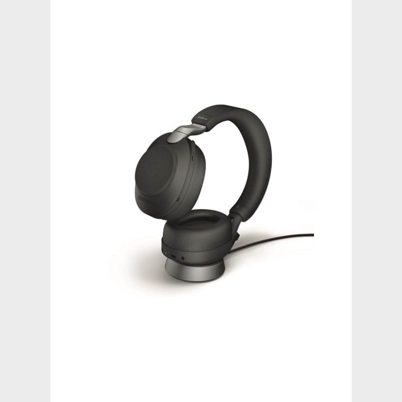 Jabra Evolve2 85 Link380c UC Stereo Stand Black