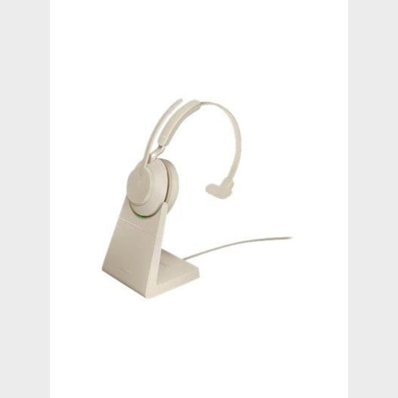 Jabra Evolve2 65 Link380c UC Mono Stand Beige