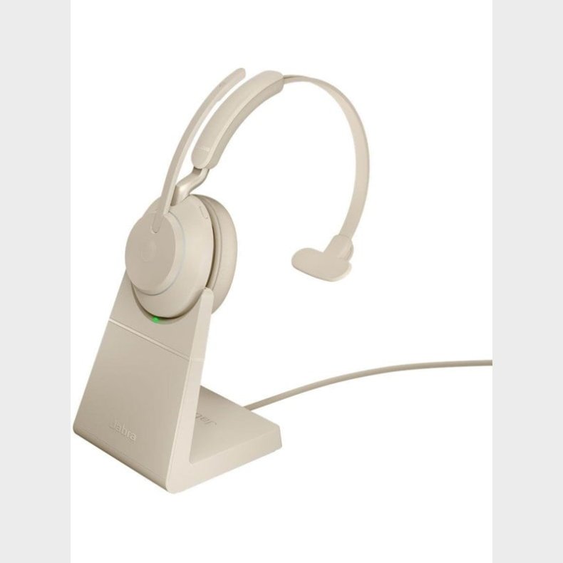 Jabra Evolve2 65 Link380a UC Mono Stand Beige