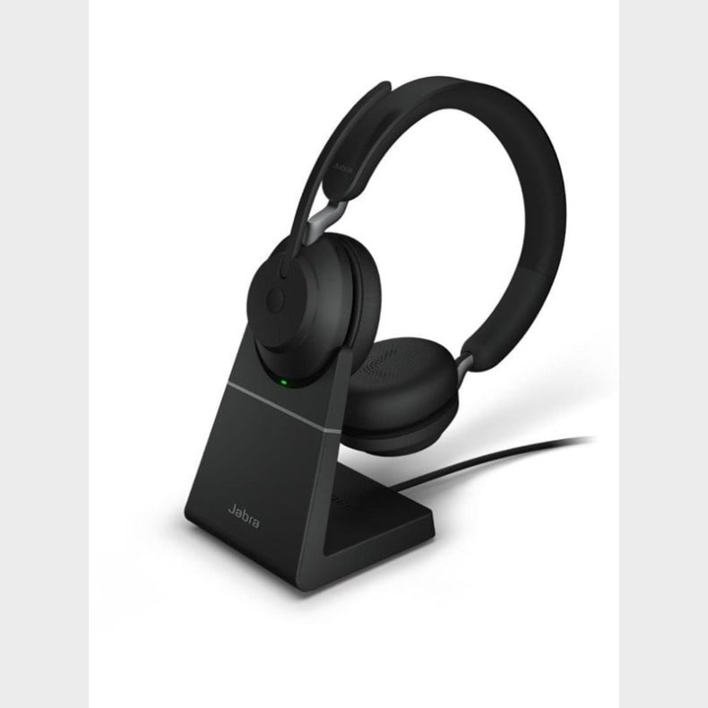 Jabra Evolve2 65 Link380c UC Stereo Stand Black