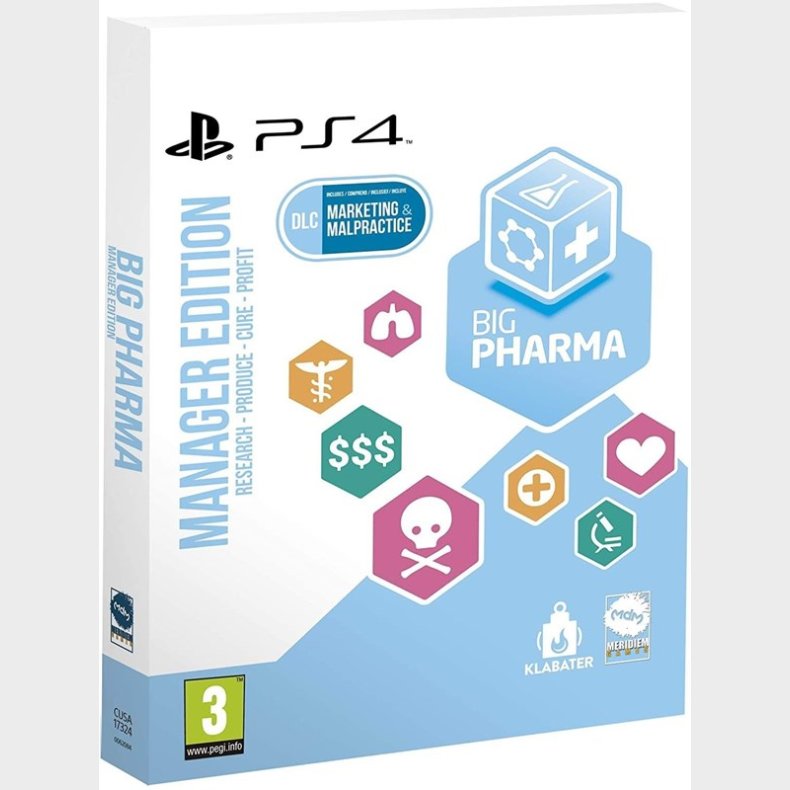 Big Pharma - Special Edition - Sony PlayStation 4 - Strategi