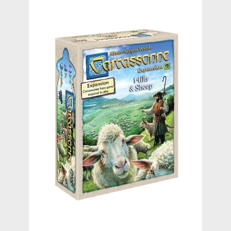 Carcassonne 9 Hills &amp; Sheep Expansion (Nordic)