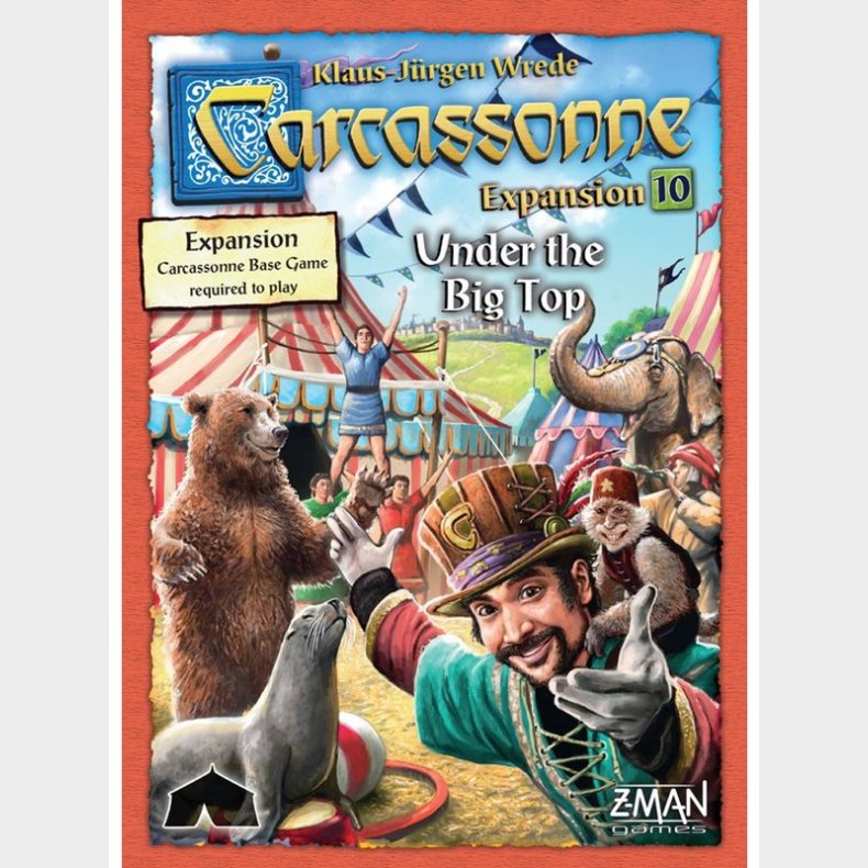 Carcassonne 10 Circus Expansion (Nordic)