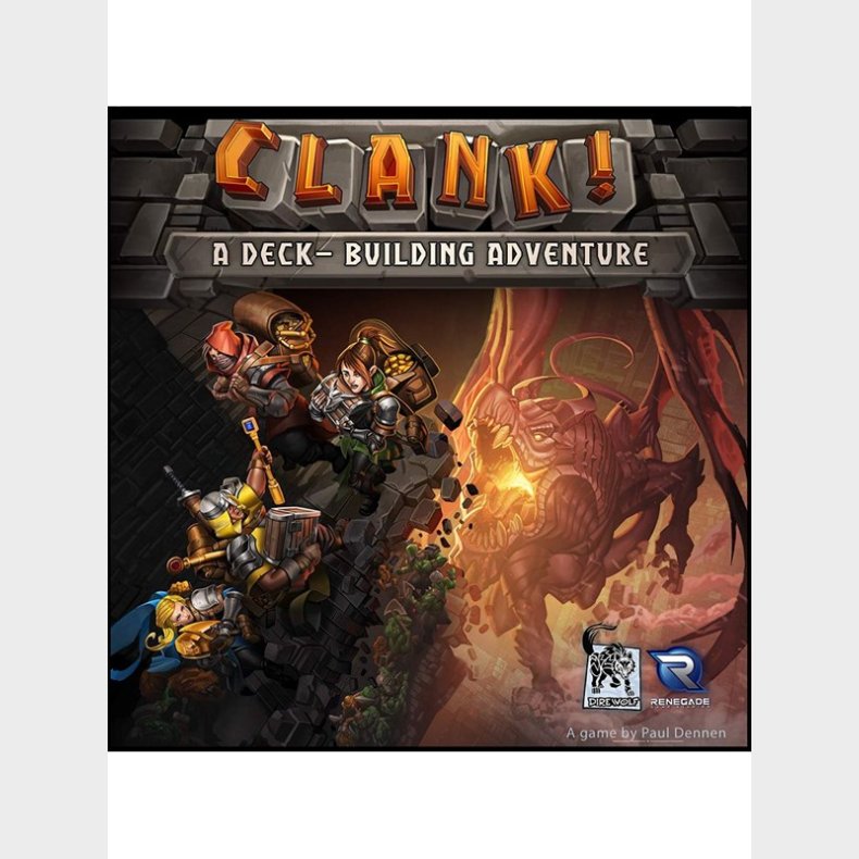 Asmodee Clank! - A deck building adventure (ENG)