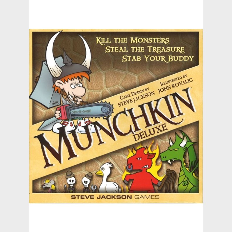 Asmodee Munchkin Deluxe (ENG)