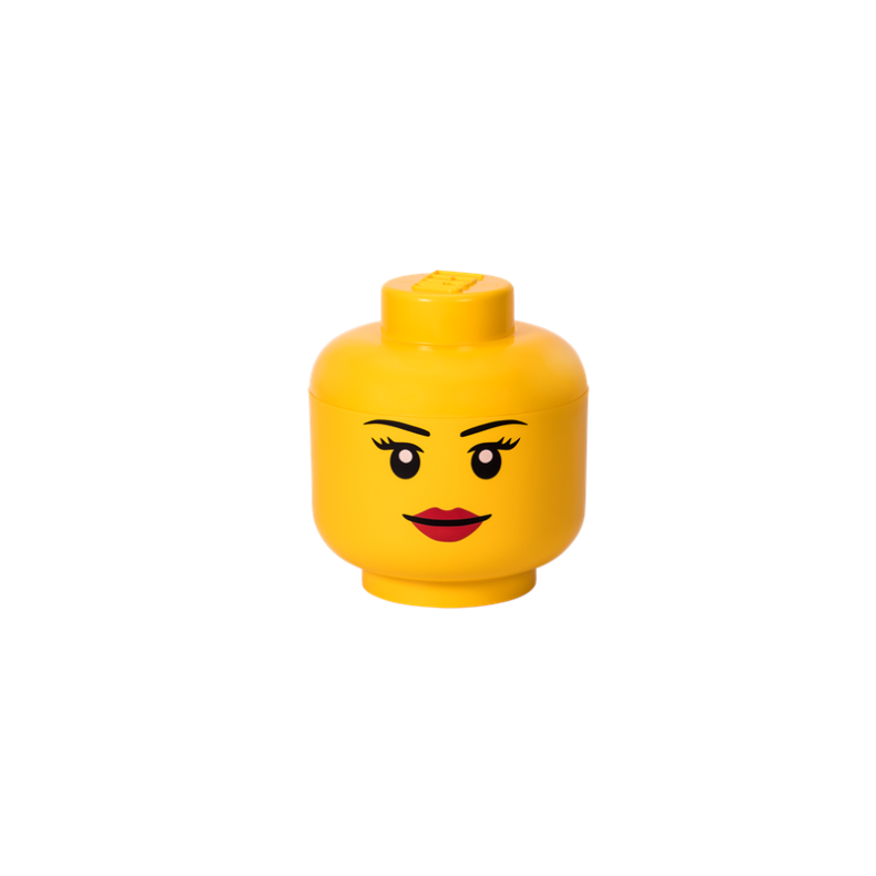 LEGO opbevaringshoved, stor - Pige