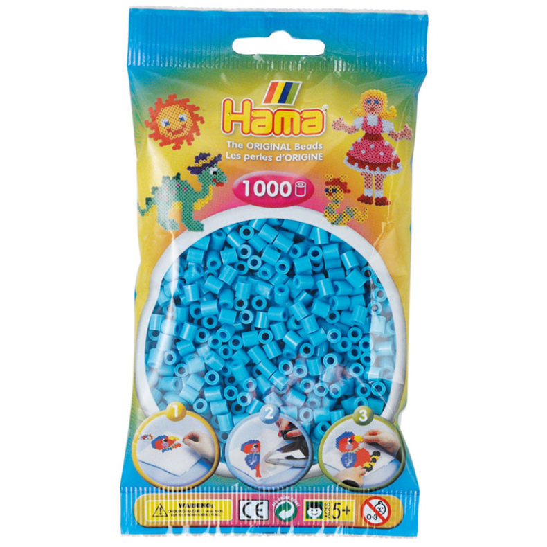 Hama Perler - Azure bl (049) 1000stk.