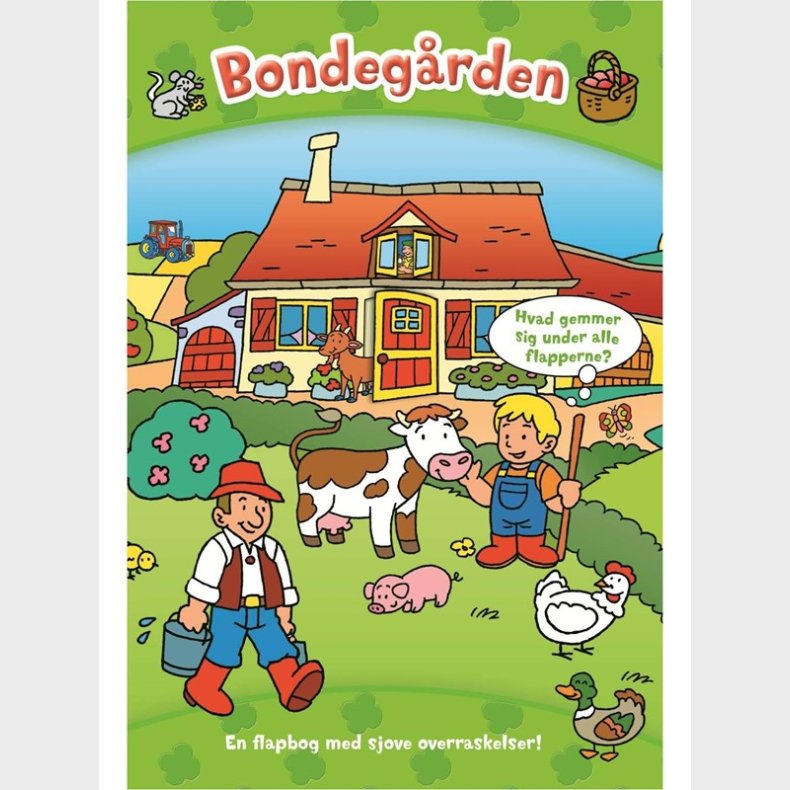 Den store flapbog: Bondegrden - Brnebog - hardcover