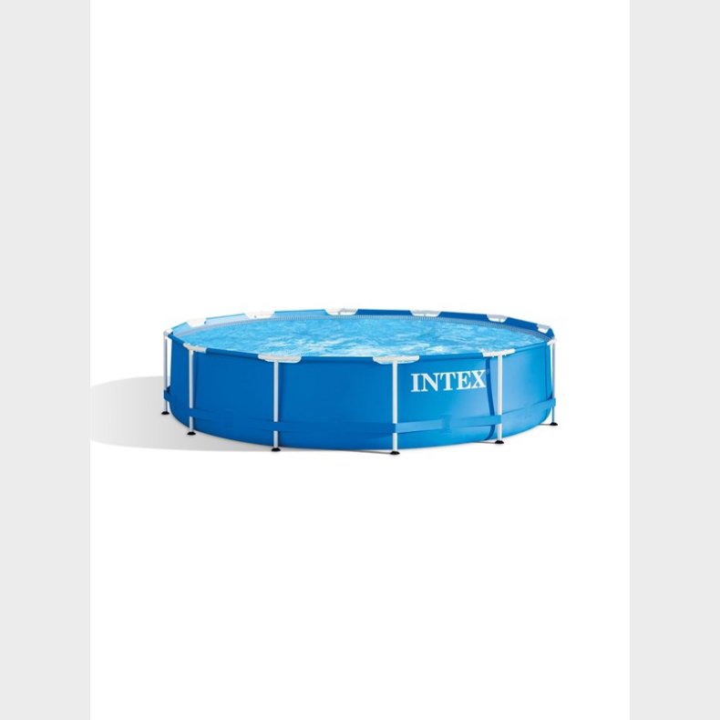 Intex Metal Frame Pool St, 6.503L, 366x76 cm, inkl. filterpumpe