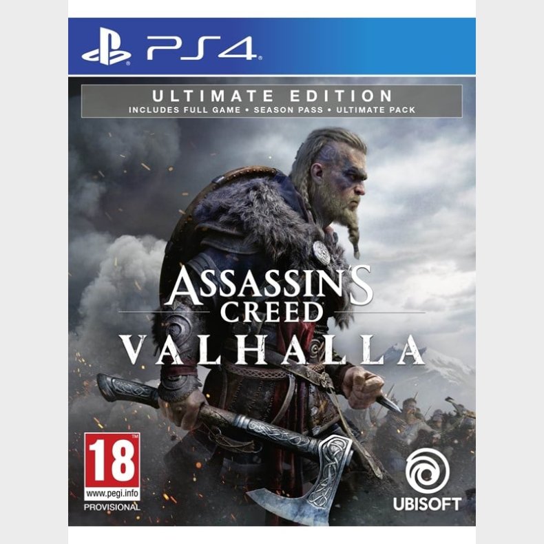 Assassin&apos;s Creed: Valhalla - Ultimate Edition - Sony PlayStation 4 - Action/Adventure