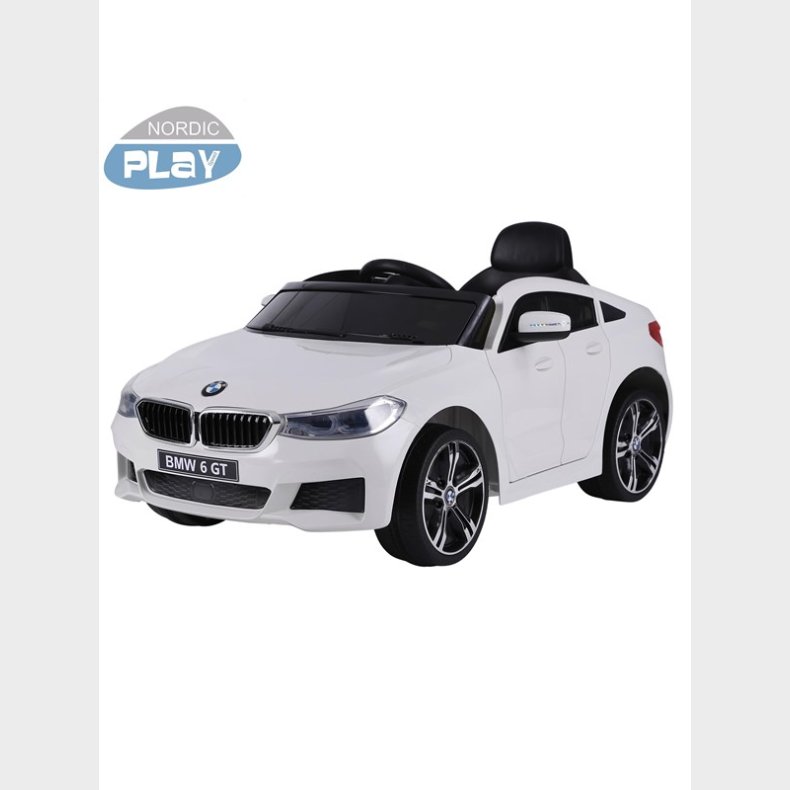 Nordic Play Elbil BMW GT 12V med EVA-hjul