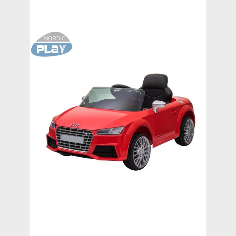 Nordic Play Elbil Audi TTS Roadster 12V med EVA-hjul