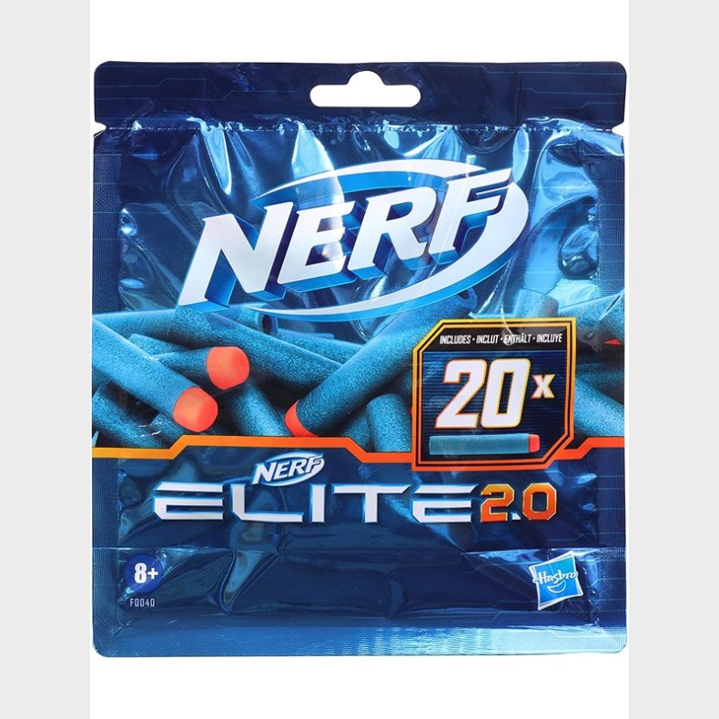 Hasbro Nerf Elite 2.0-genopfyldningspakke med 20 pile