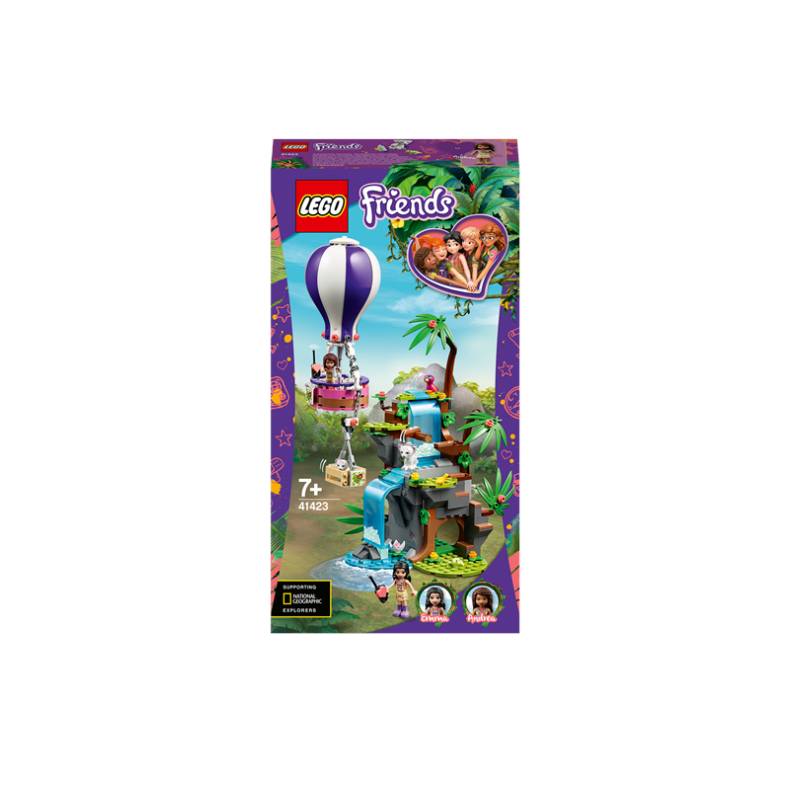 LEGO Friends 41423 Tiger-ballonredning i junglen