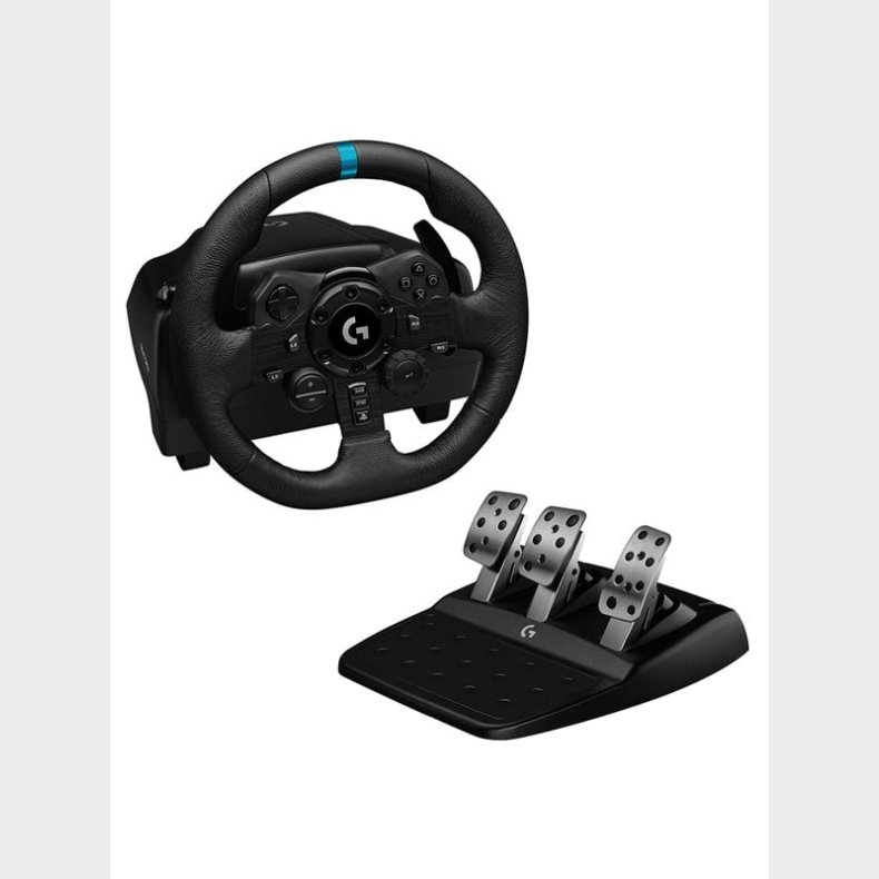 Logitech G923 TRUEFORCE Racing Wheel &amp; Pedals - PS5/PS4 &amp; PC - Steering wheel &amp; Pedal set - Sony PlayStation 4