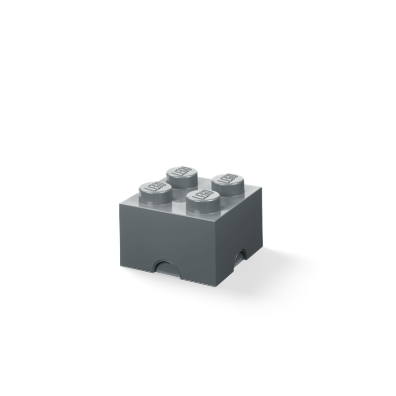 LEGO opbevaringskasse 4, dark grey