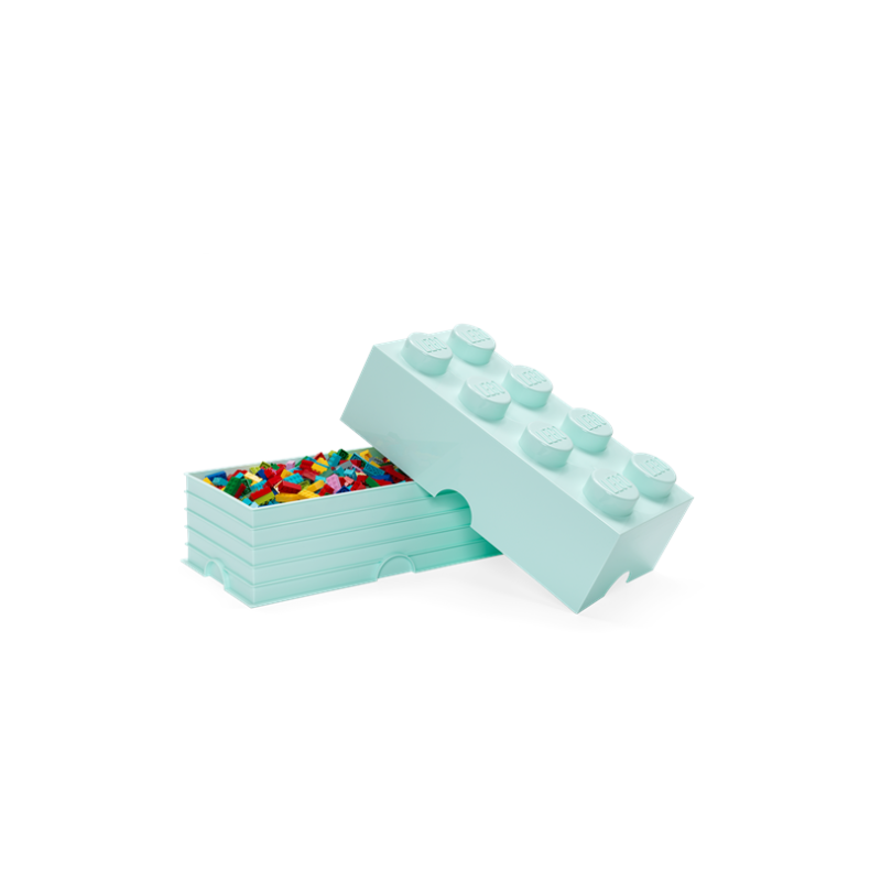 LEGO opbevaringskasse 8, aqua