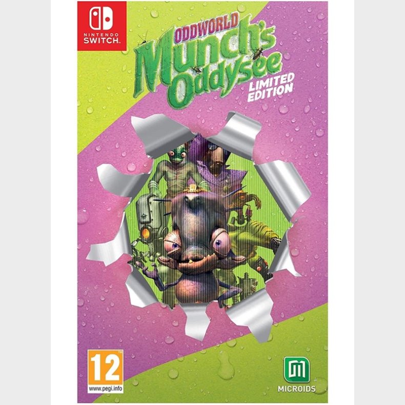 Oddworld: Munch&apos;s Oddysee - Limited Edition - Nintendo Switch - Platformer