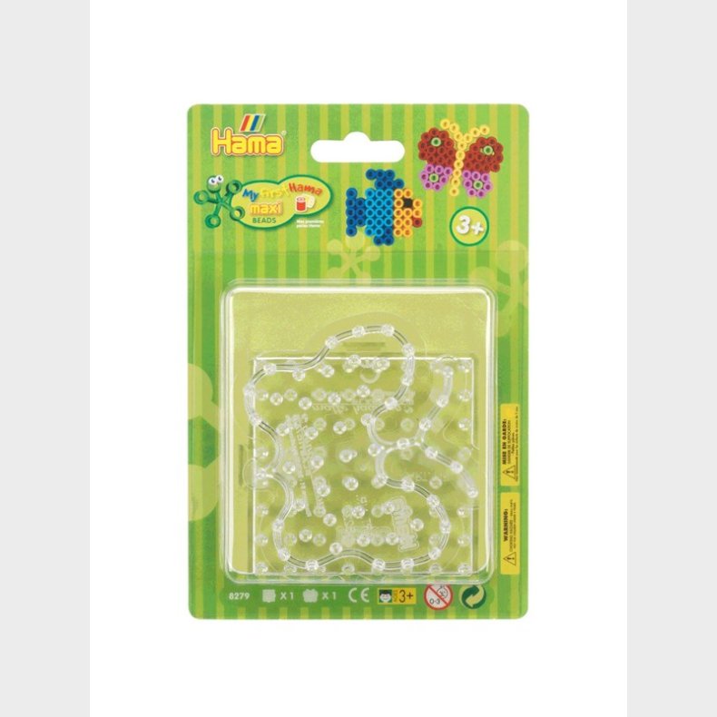 Hama IronIg Perleplades Maxi - Square &amp; Butterfly