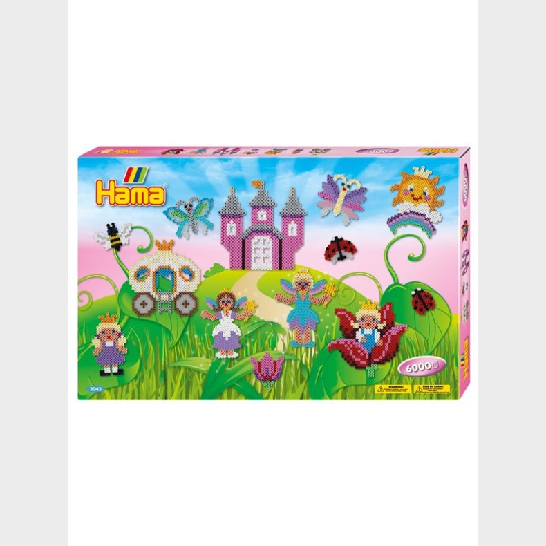 Hama Iron-on Bead Set - Fairies (6000 pcs)