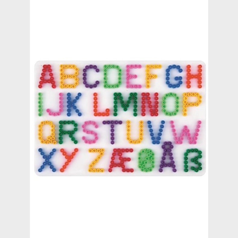 Hama Perler Perleplade Letters