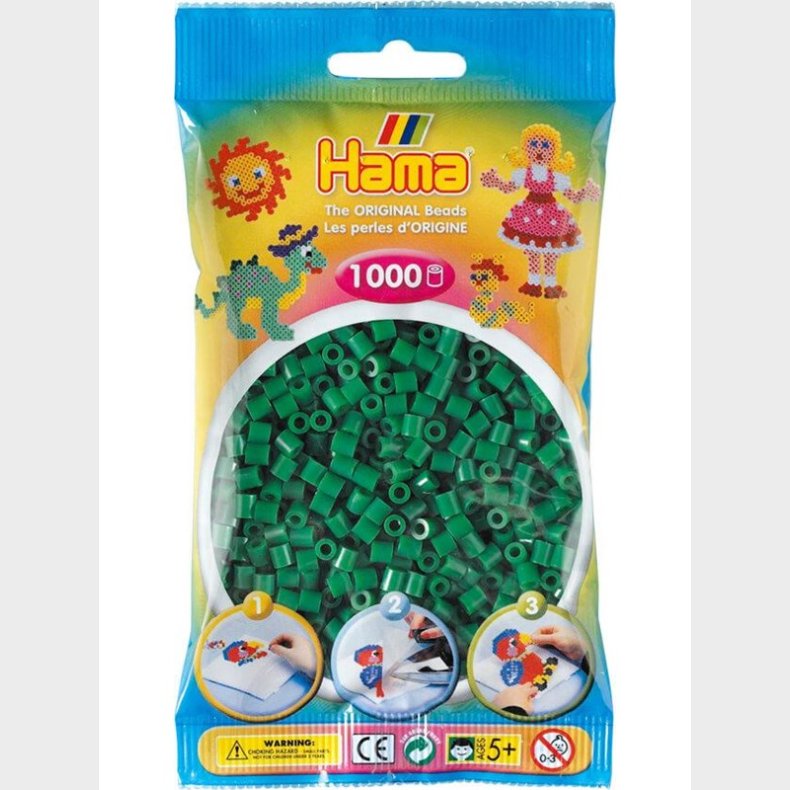 Hama Perler-Green (010) 1000stk.