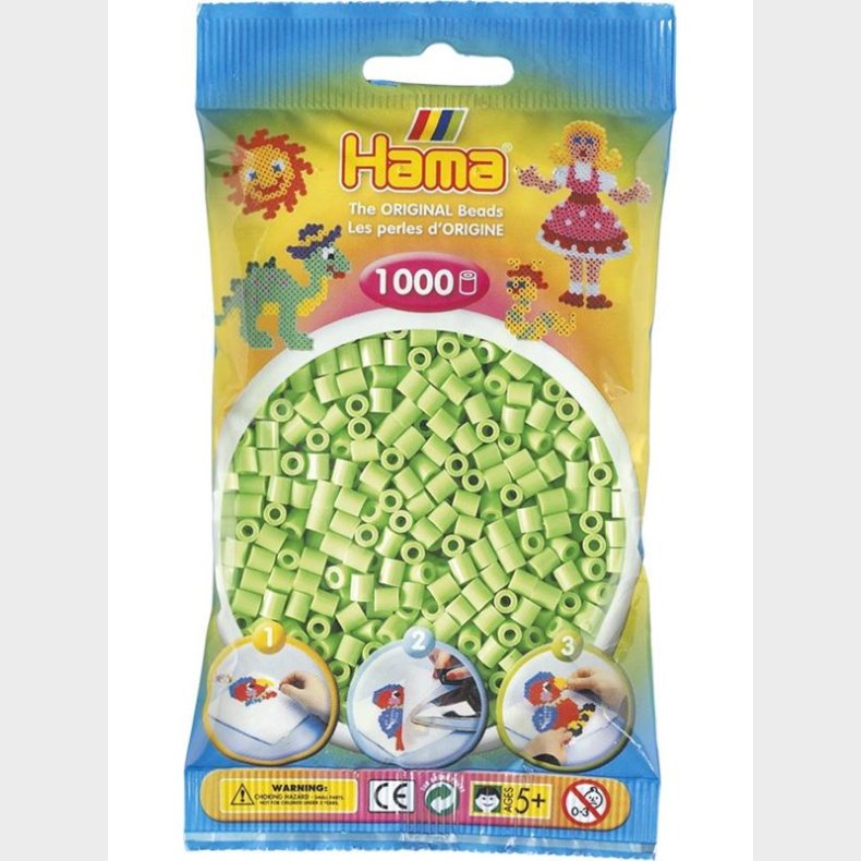 Hama Perler-Green Pastel (047) 1000stk.