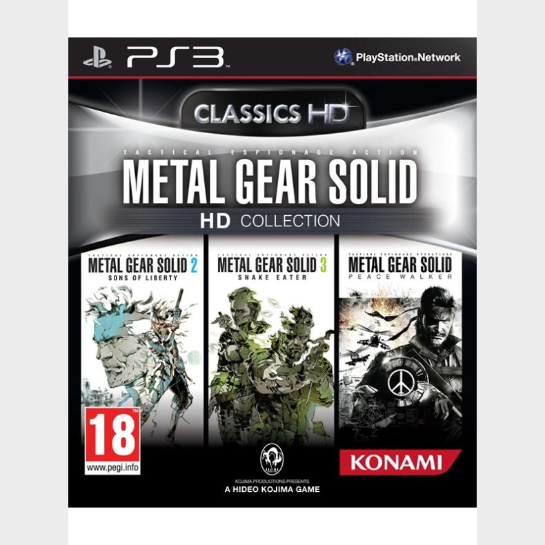 Metal Gear Solid: HD Collection - Sony PlayStation 3 - Action