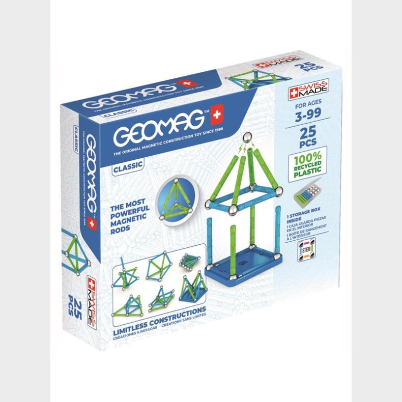 Geomag Classic Green 25 stk.