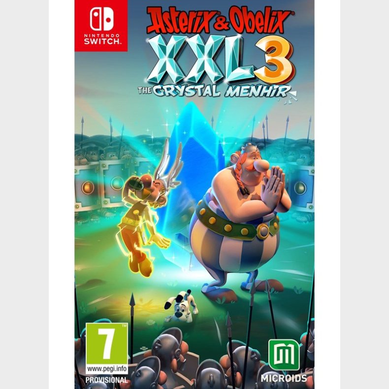 Asterix &amp; Obelix XXL 3: The Crystal Menhir - Nintendo Switch - Platformer