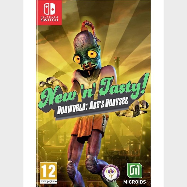 Oddworld: Abe&apos;s Oddysee - New &apos;n&apos; Tasty - Nintendo Switch - Platformer