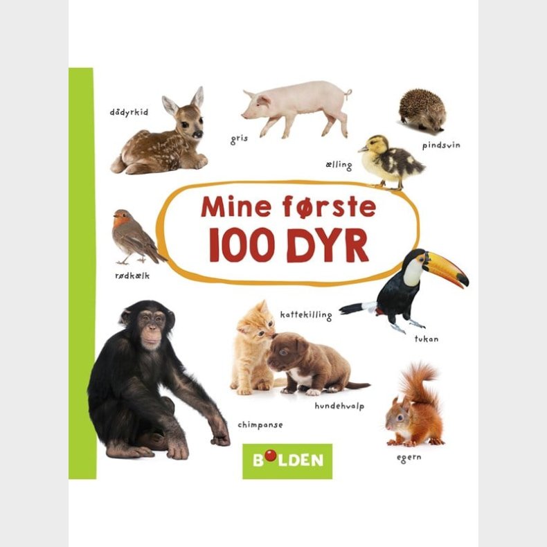 Mine frste 100 dyr - Brnebog - Board books