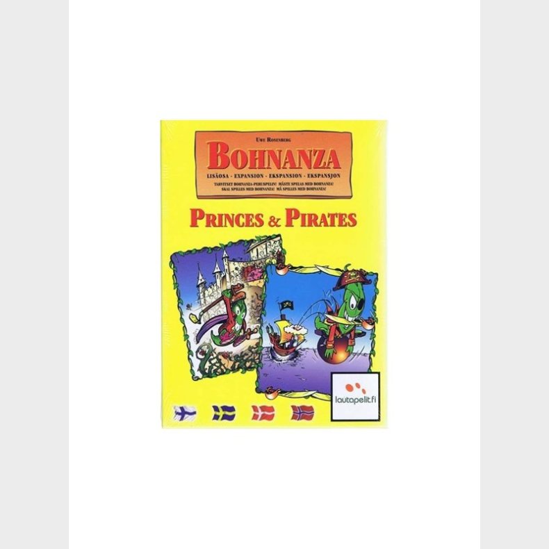 Lautapelit Bohnanza - Princes &amp; Pirates Expansion (Nordic)