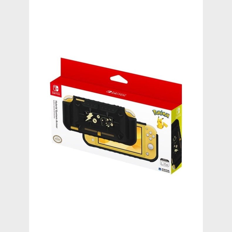 HORI Switch Lite Hybrid System Armor - Pok&eacute;mon: Pikachu Black &amp; Gold - Accessories for game console - Nintendo Switch Lite