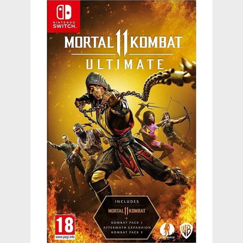 Mortal Kombat 11: Ultimate (Code in a Box) - Nintendo Switch - Action