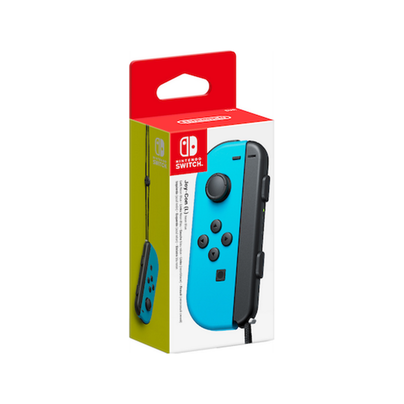 Nintendo Joy-Con Controllers (Left) Neon Blue - Controller - Nintendo Switch