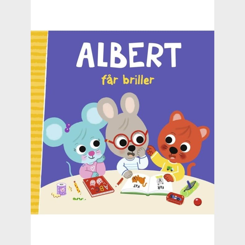 Albert fr briller - Brnebog - hardback