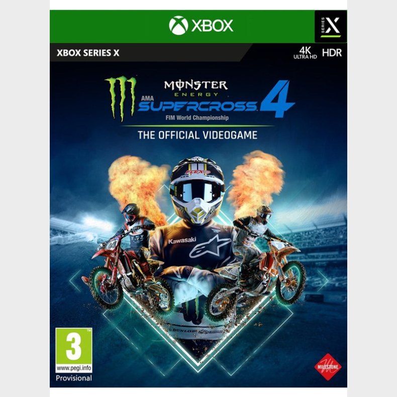 Monster Energy Supercross: The Official Videogame 4 - Microsoft Xbox Series S - Racing