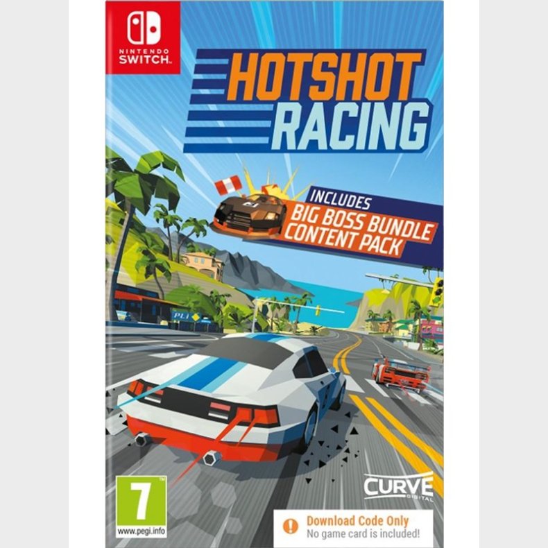 Hotshot Racing (Code in a Box) - Nintendo Switch - Racing