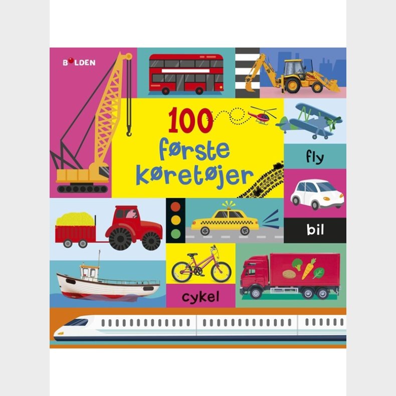 100 frste kretjer - Brnebog - Board books