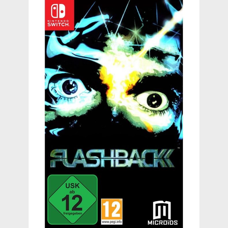 Flashback: 25th Anniversary (Code in a Box) - Nintendo Switch - Platformer