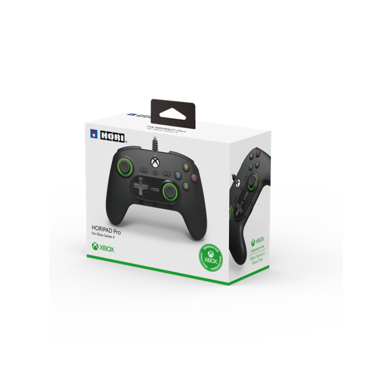 HORI pad Pro Controller (Xbox Series X/S) - Black - Controller - Microsoft Xbox One